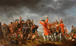 The Battle of Culloden painting from Wikipedia 