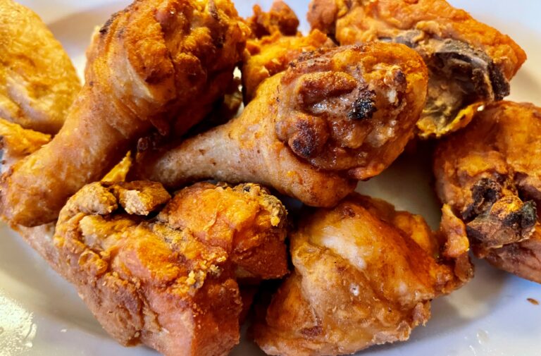 Fried chicken by Nancy Pollard