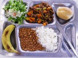 Schoool lunch in Brazil from Whats For School Lunch on Blogspot.com