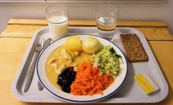 Finnish school lunch from Wikipedia