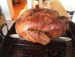 32lb turkey in KD kitchen in 2013