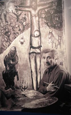 Chagall photo Ferrara exhibit Nancy Pollard