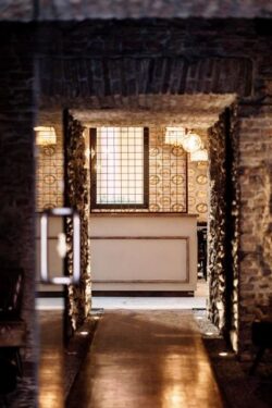 Entrance to torre branch of Trattoria da Me Bologna from their FB page