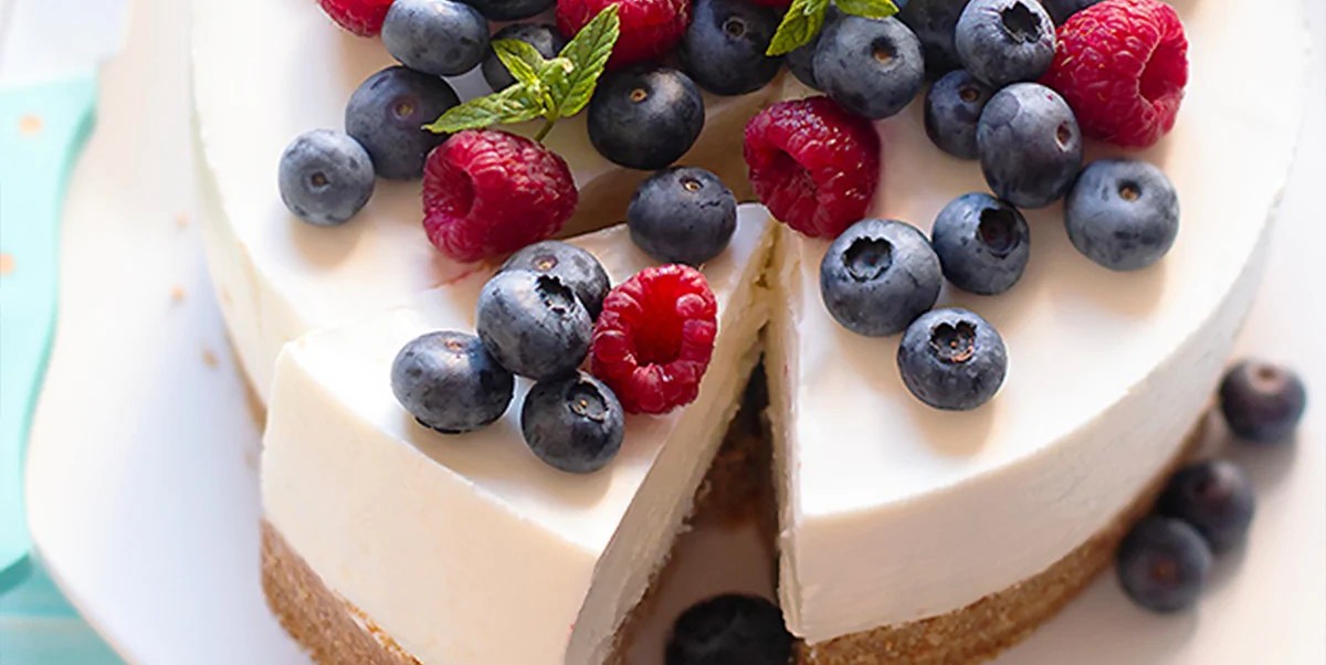 Italian yogurt cake dessert