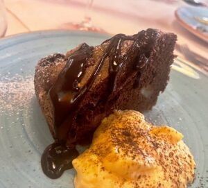 Serghei Choc pear cake